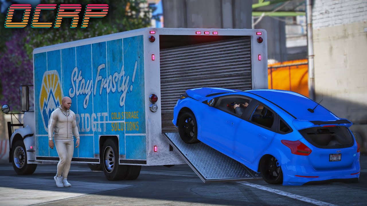 Box Truck Getaway in GTA RP | OCRP