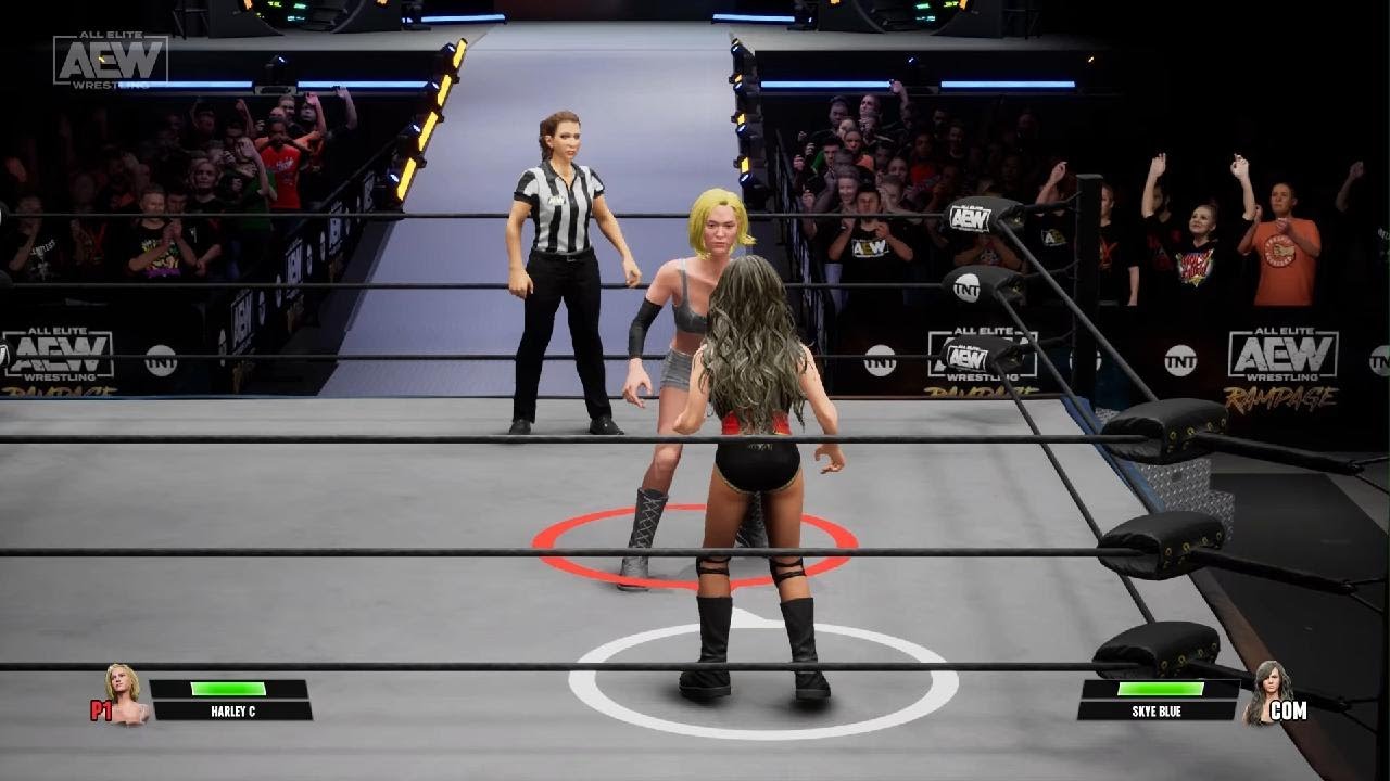 AEW: Fight Forever Harley Cameron vs Skye Blue