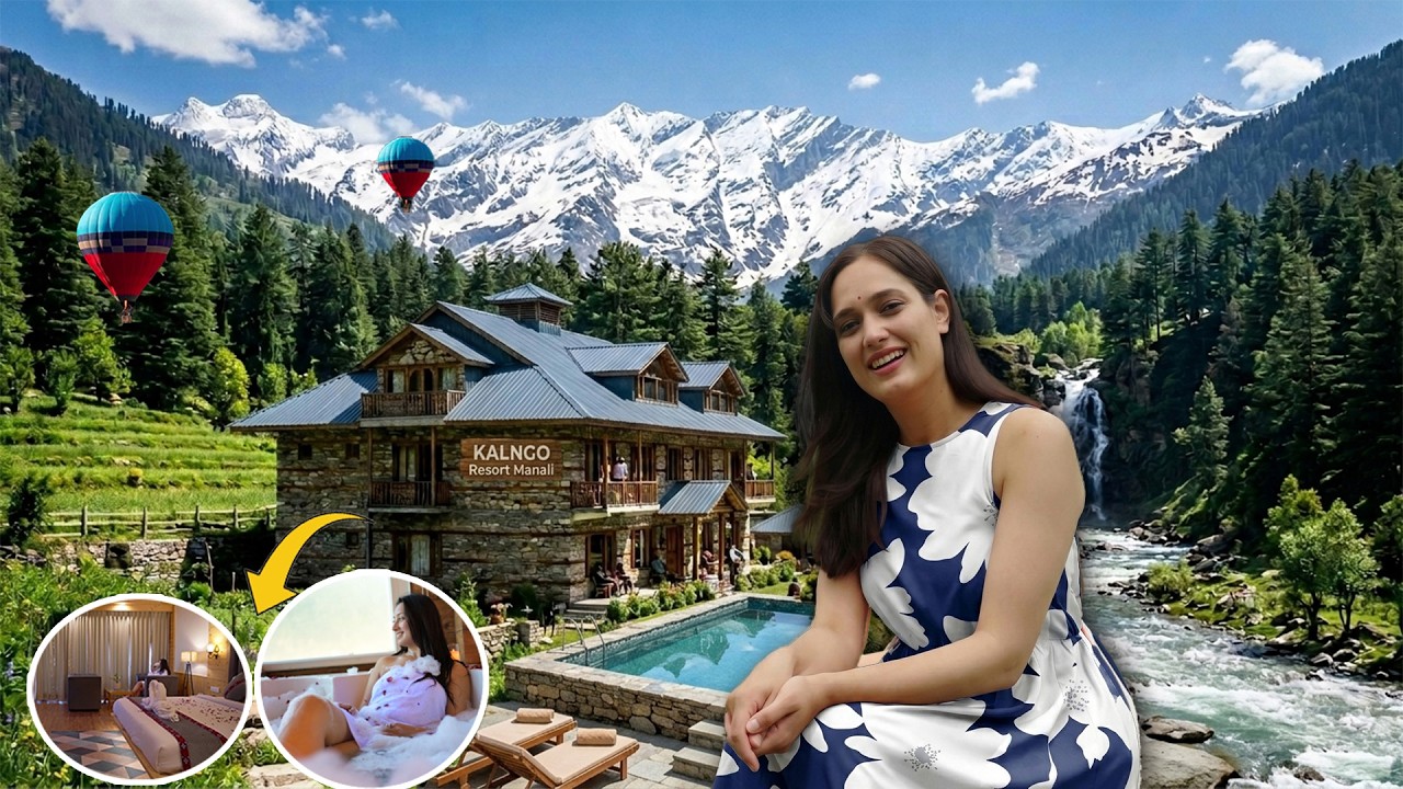 Welcome to My Resort in MANALI || Resort Tour with Best View and Jacuzzi || Heaven For Travelers !