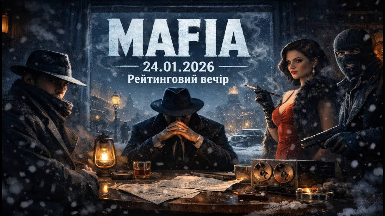 Мафія Одеса. Рейтинговий вечір. Primus Mafia Club 24.01.26