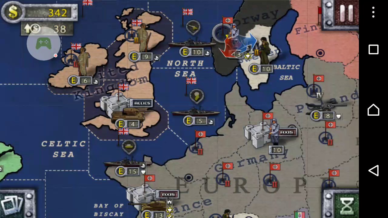 「世界の覇者1945」最高難易度 コンクエスト1940ドイツプレイpart.1