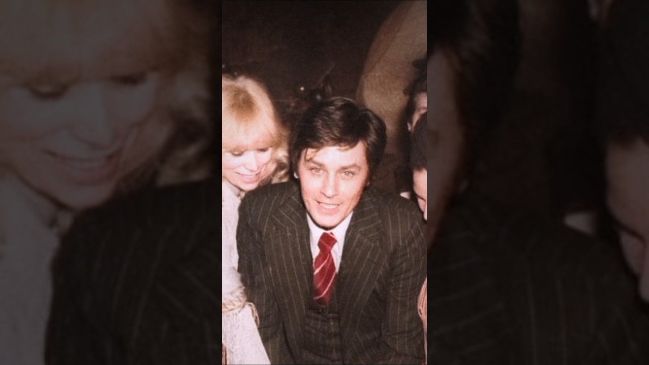 Alain DELON & Mireille DARC. Birthday.