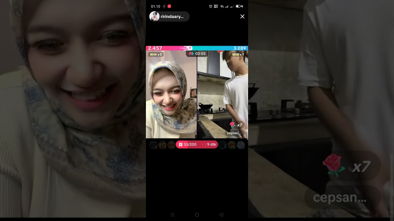 cep sanud buka sesuatu dari umi