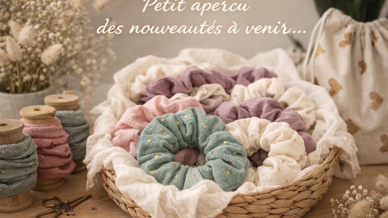 Aperçu de mes prochaines créations🥰