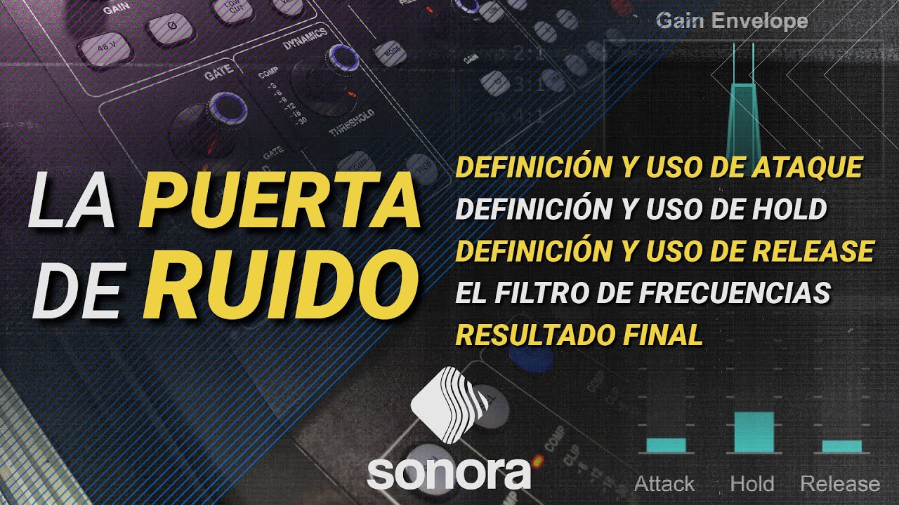 Behringer X32 - Cómo usar la puerta de ruido (Noise Gate) de forma práctica