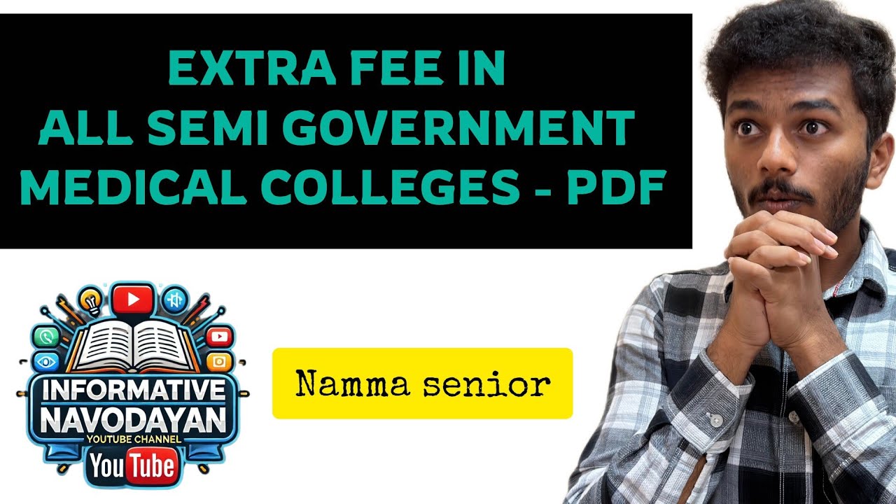 Extra fee in All Semi Government medical Colleges #keaneetcounselling #karnatakaneetcutoff #neet2026
