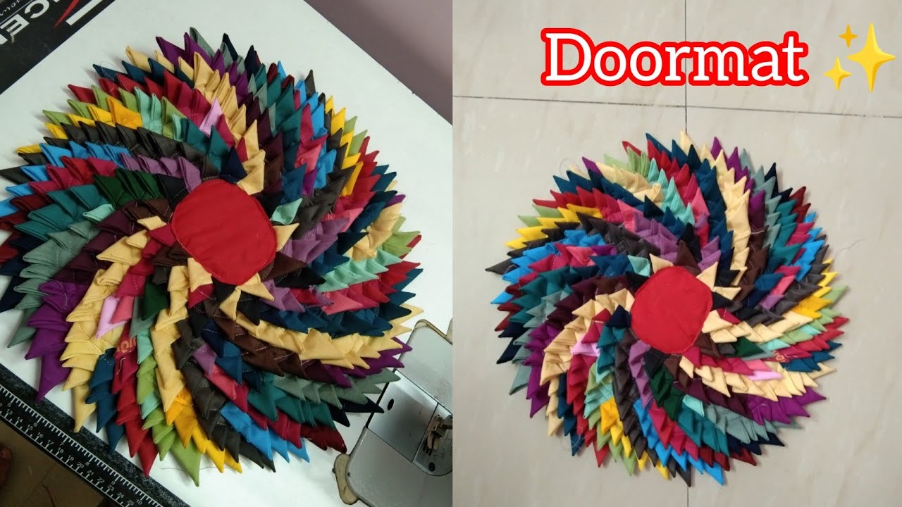 Beautiful Doormat Idea | Paydan Banane ka Tarika | Doormat Making At Home | Doormat Design | DIY 