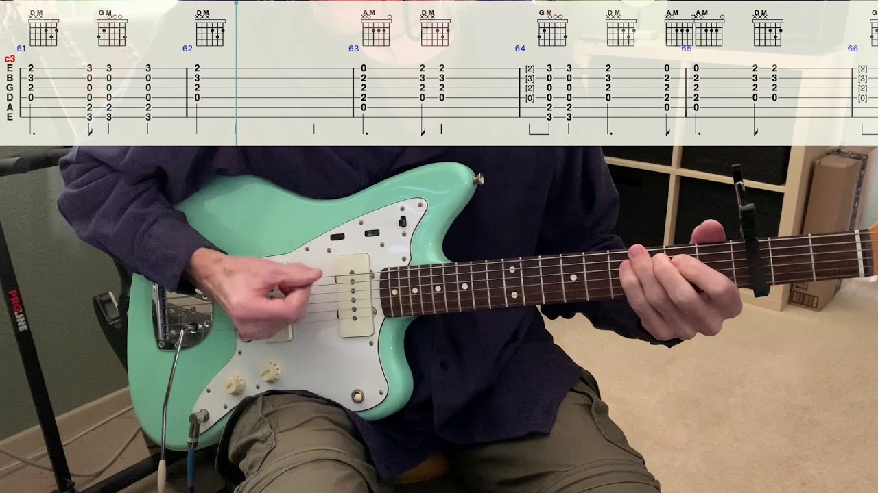 The Monkees - A Little Bit Me A Little Bit You - Guitar Lesson With Tabs