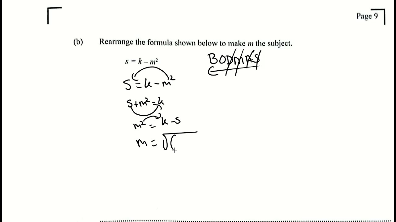 MATH CSEC 2025 January Number 2 Solutions