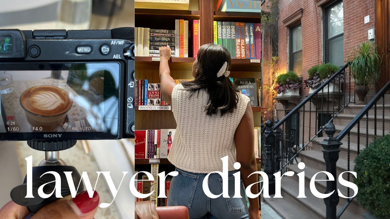 LAWYER DIARIES | work week, coffee chats, NYC cafes, preparing for holiday travel
