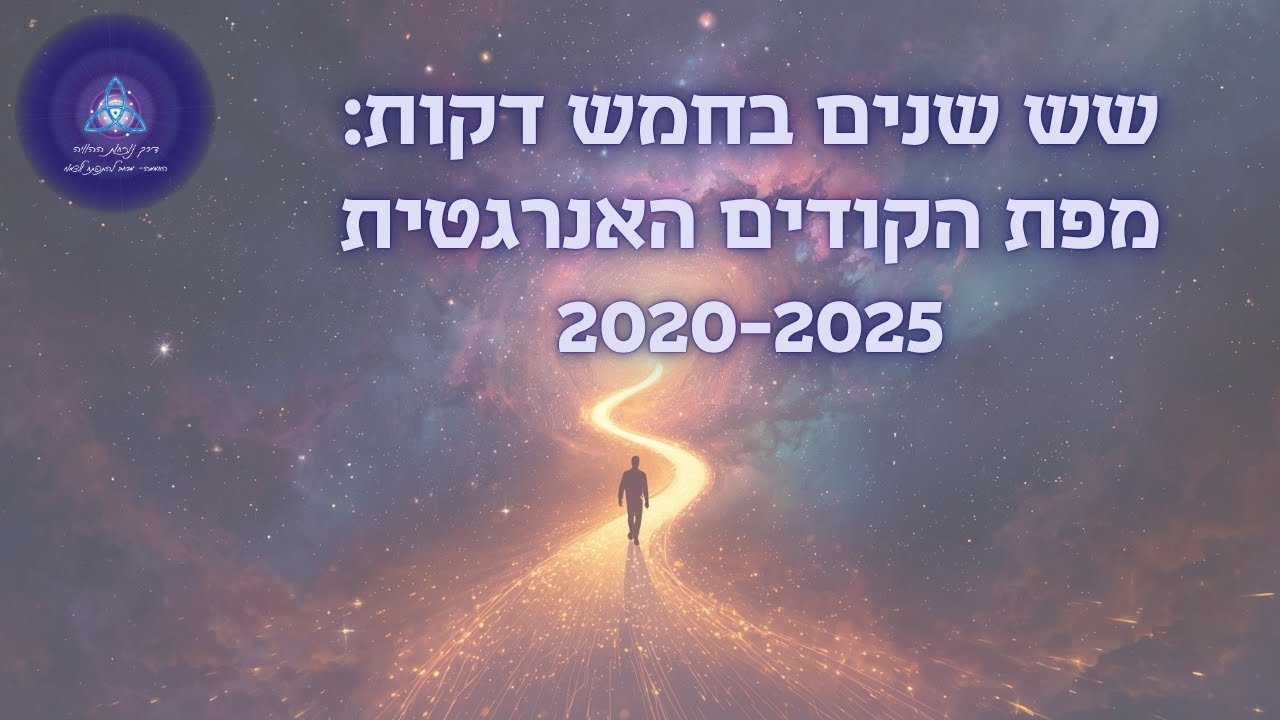 שש שנים בחמש דקות: כך תבינו את השנים האחרונות ותתכוננו לעתיד  #מפתהקודיםהאנרגטית