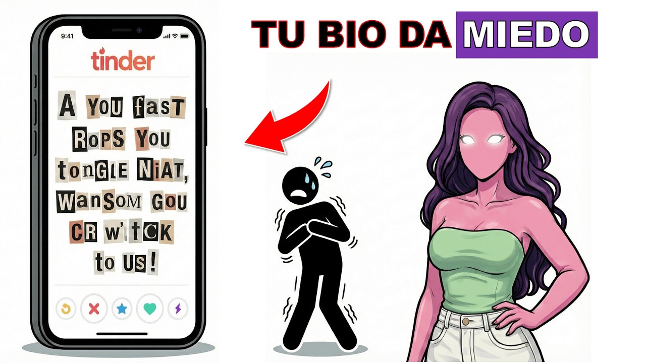 Tu Biografía De TINDER Grita AYUDA Más Fuerte Que Una NOTA De Rescate