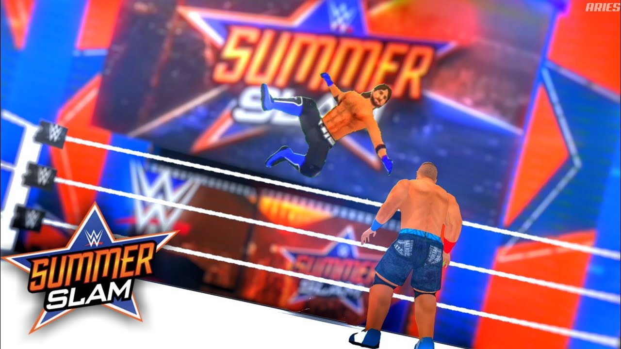 John cena vs Aj Styles Full match || SummerSlam || WR3D || WRESTLING'S FINEST Episode -1