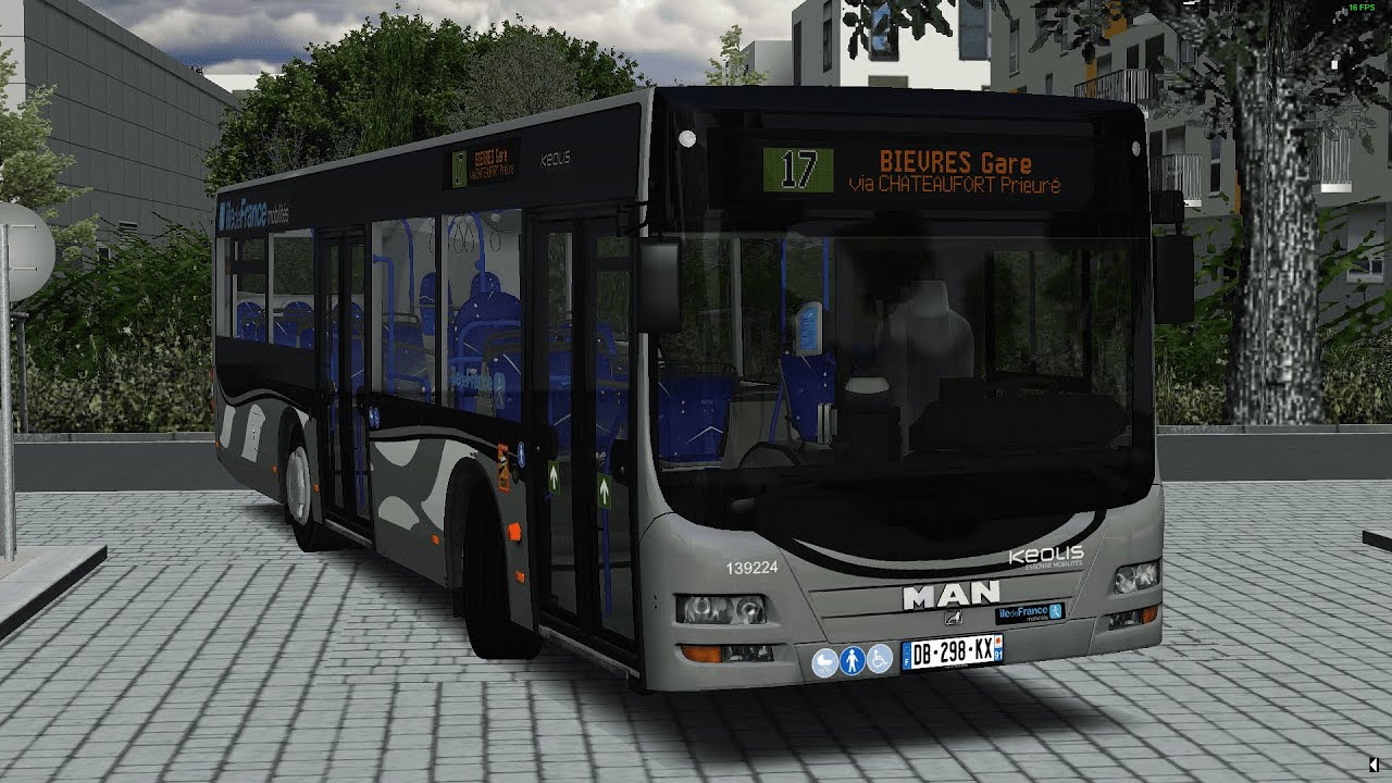 [OMSI 2] - Addon Grand Paris Moulon | Ligne 17: Bièvres RER - Circulaire