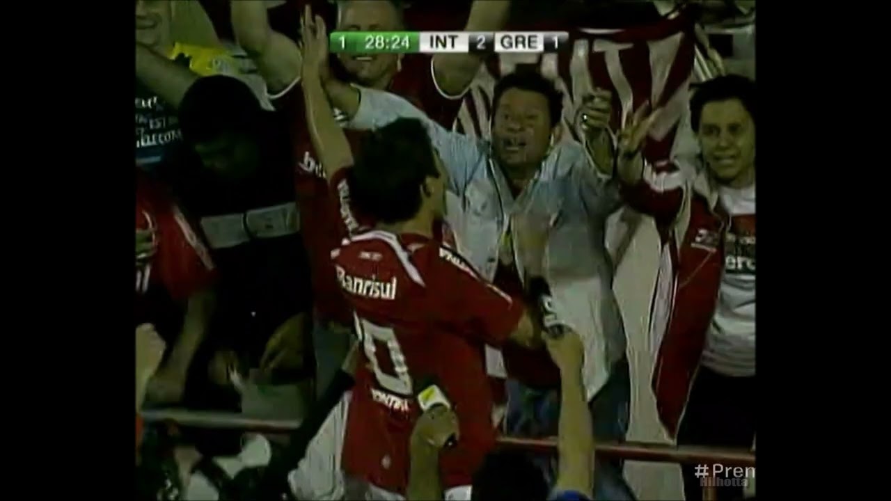 Internacional 4 x 1 Gr&ecirc;mio - Campeonato Brasileiro 2008