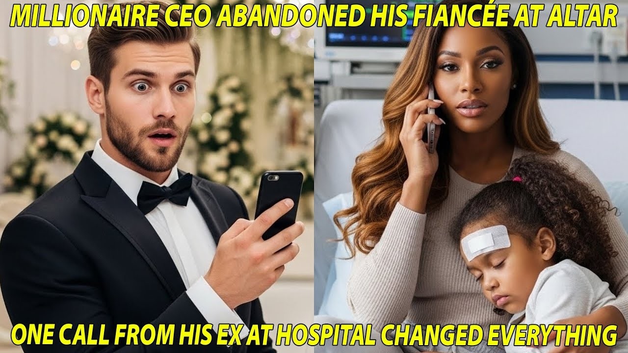 CEO ABANDONS FIANCÉE AT THE ALTAR — A CALL FROM HIS EX AT THE HOSPITAL CHANGES EVERYTHING