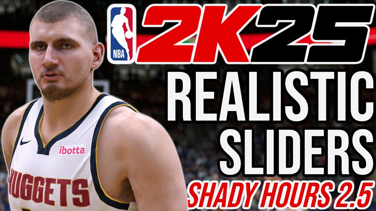 Это лучшие слайдеры плей-офф в NBA 2K25! Shady Hours V2.5 + MyNBA Start Today!