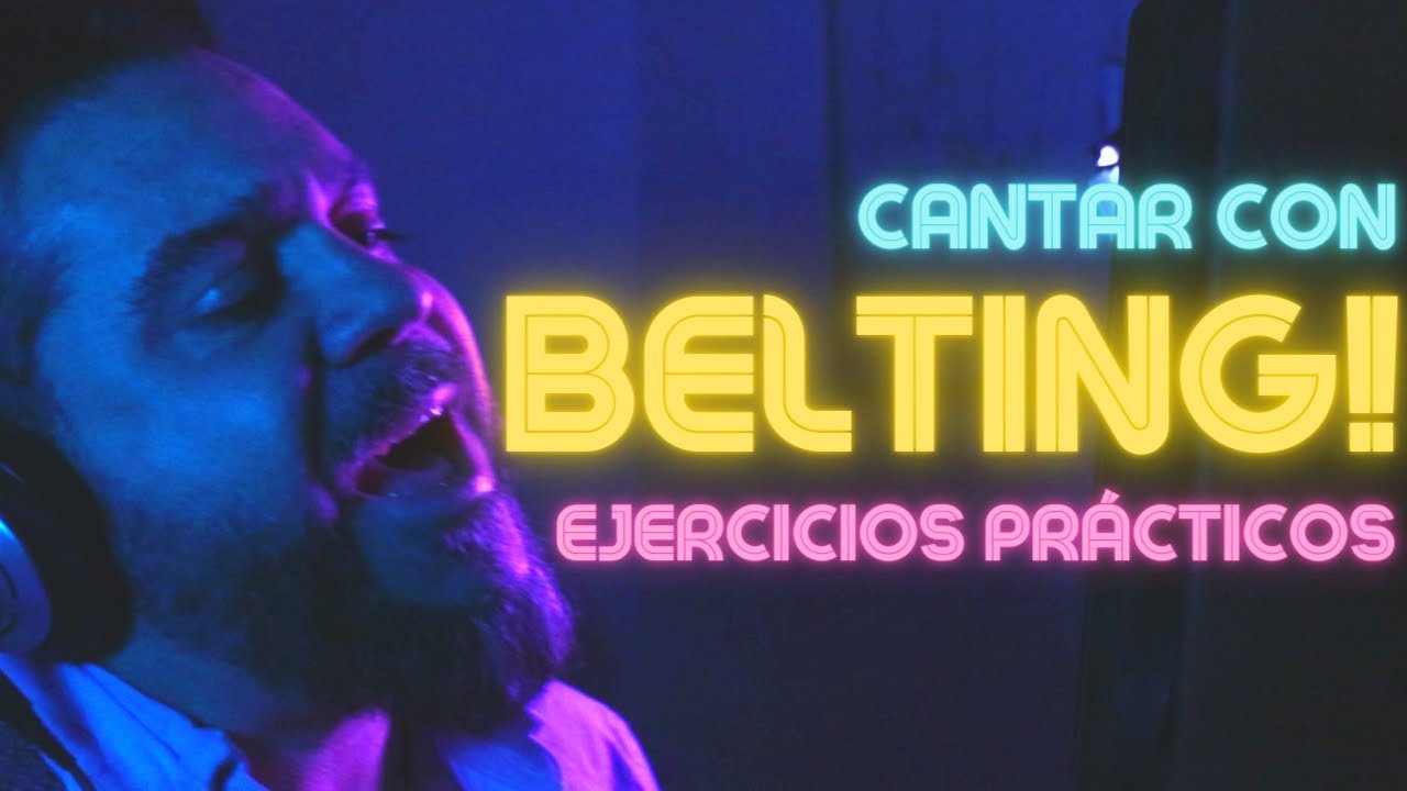 ¡BELTING! Cómo CANTAR AGUDOS POTENTES🎤⚡️ sin esfuerzo - 6 Ejercicios prácticos para LIBERAR tu VOZ