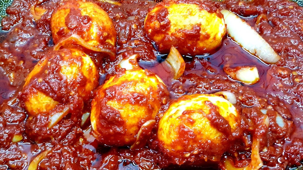 Sambal Tumis Telur Rebus Yang Memikat Selera