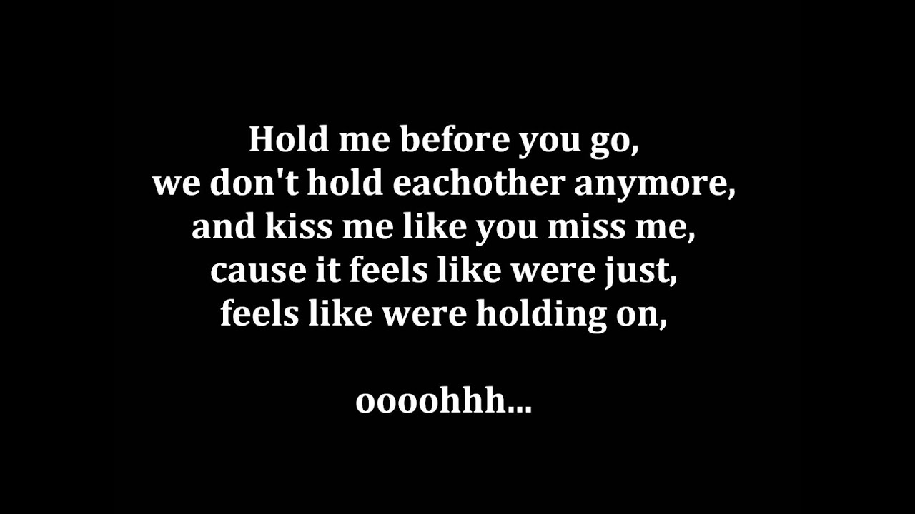 James Arthur - Hold on with lyrics.