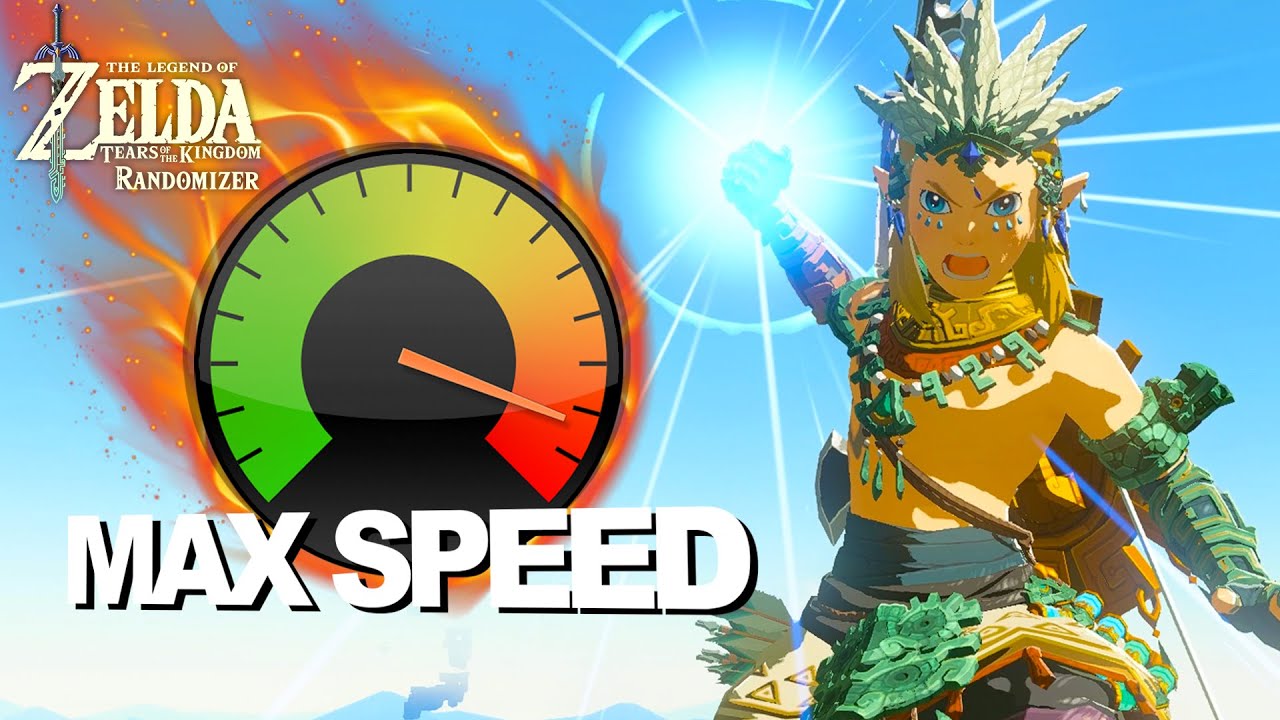 MAX SPEED SUFFERING in Tears of the Kingdom Randomizer