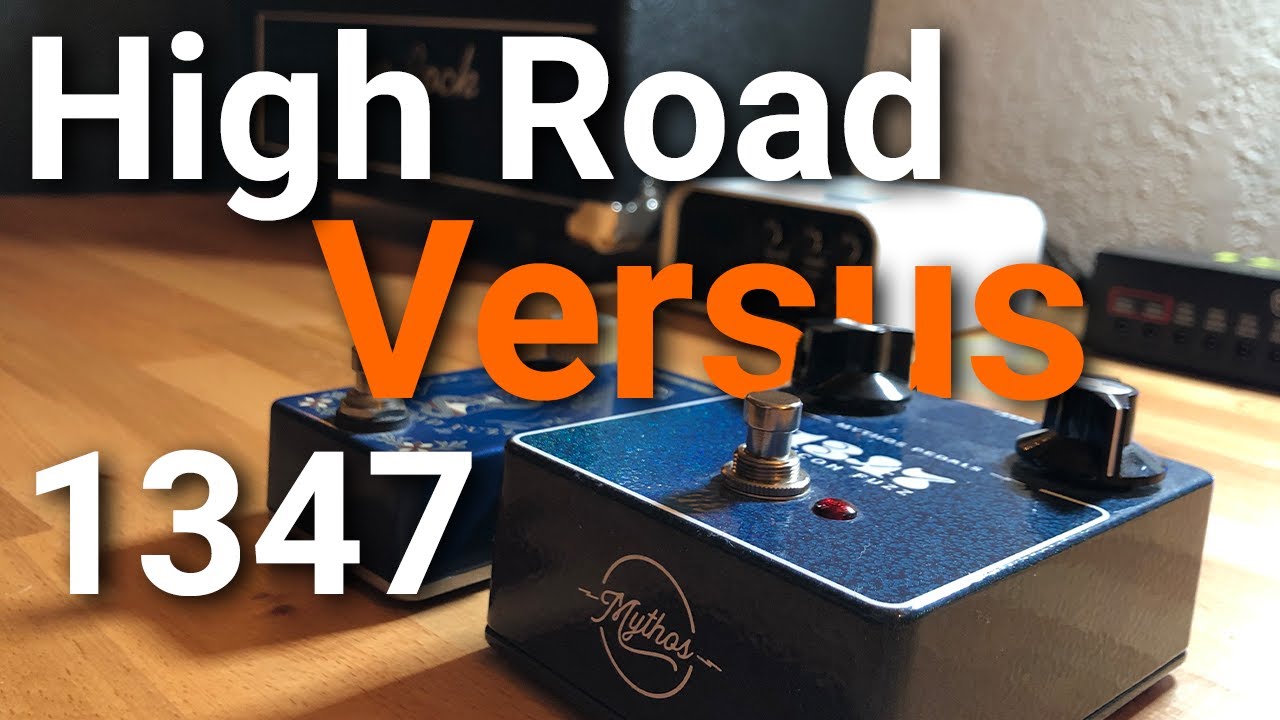 Mythos Fuzz Comparison: 1347 Silicon Fuzz Vs High Road Fuzz