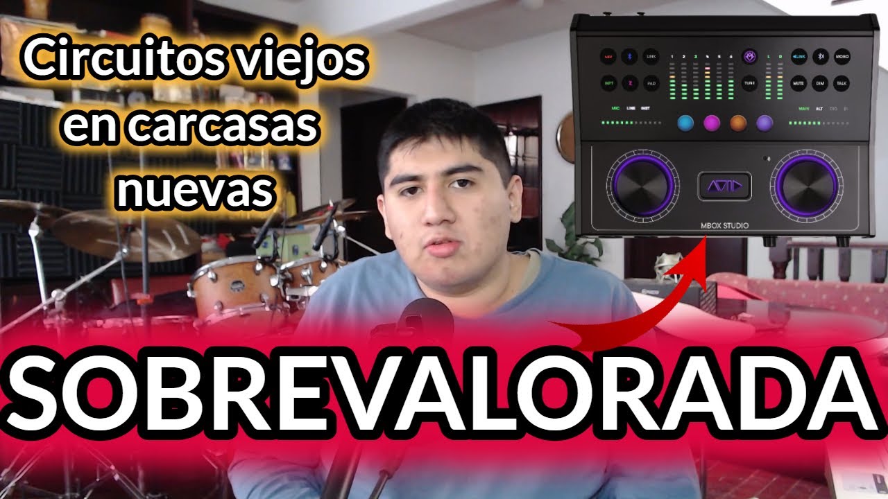 La INTERFACE de AUDIO MÁS SOBREVALORADA | AVID MBOX Studio