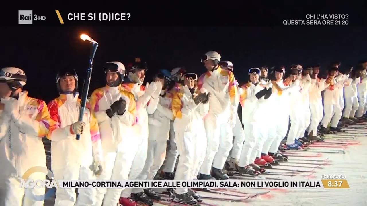 L'ICE alle olimpiadi - Agorà 28/01/2026