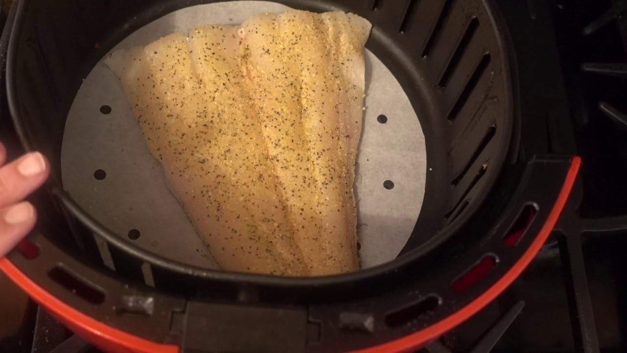 HALIBUT IN THE AIR FRYER - COOKS ESSENTIAL