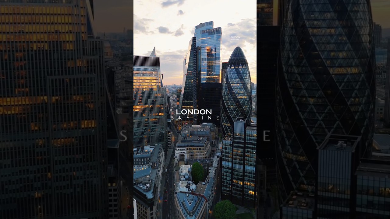 London Skyline Magic | Destinations In The City #Travel #London