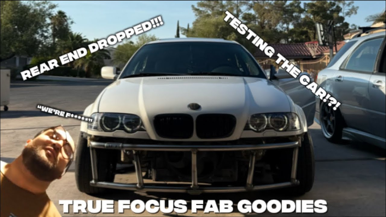 THE DRIFT E46 REAR END GETS DROP AND MORE