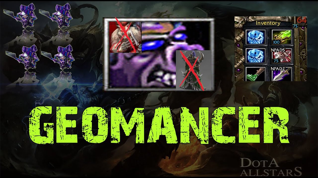 DOTA 1 - Pro GEOMANCER FAST HAND POFF (MEEPO)  BEYOND GODLIKE