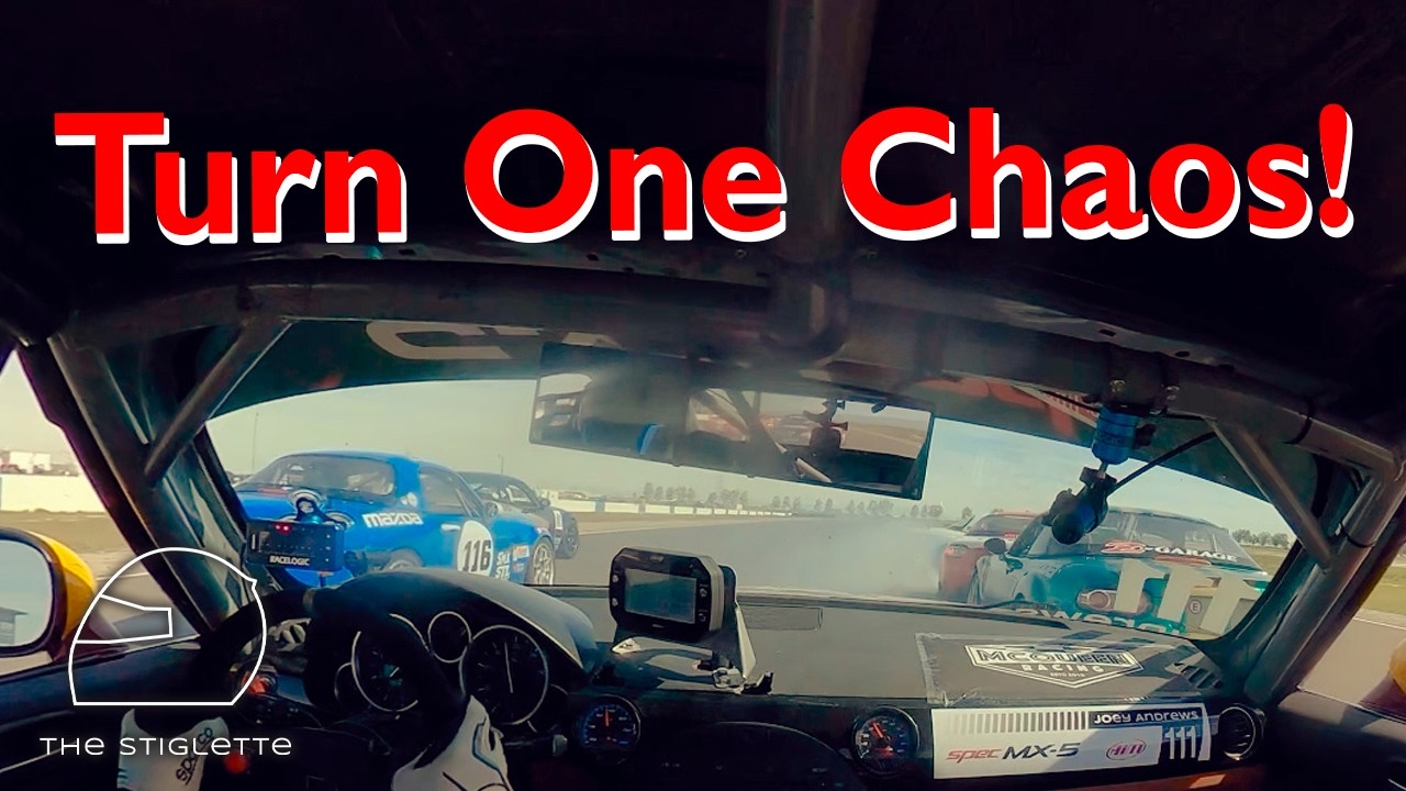 P6 to P2 In One Corner! Joey Andrews' Onboard | Spec MX-5 Buttonwillow SCCA Super Tour Race 2