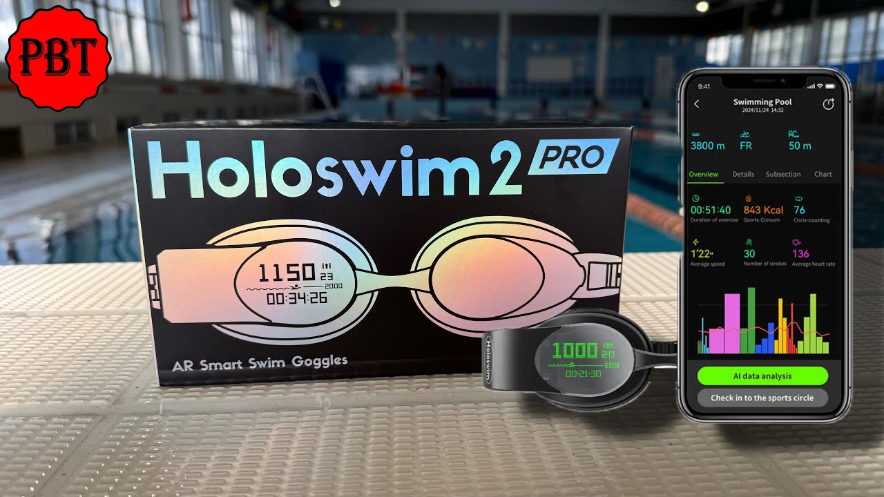 Review Gafas de natación Inteligente Holoswim 2 Pro