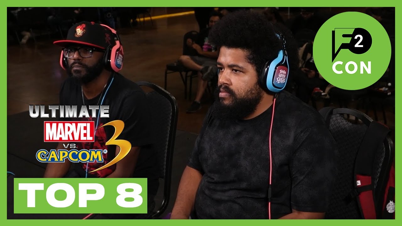 F2 Con 2025 UMVC3 TOP 8 Ultimate Marvel vs Capcom 3 Tournament Top 16