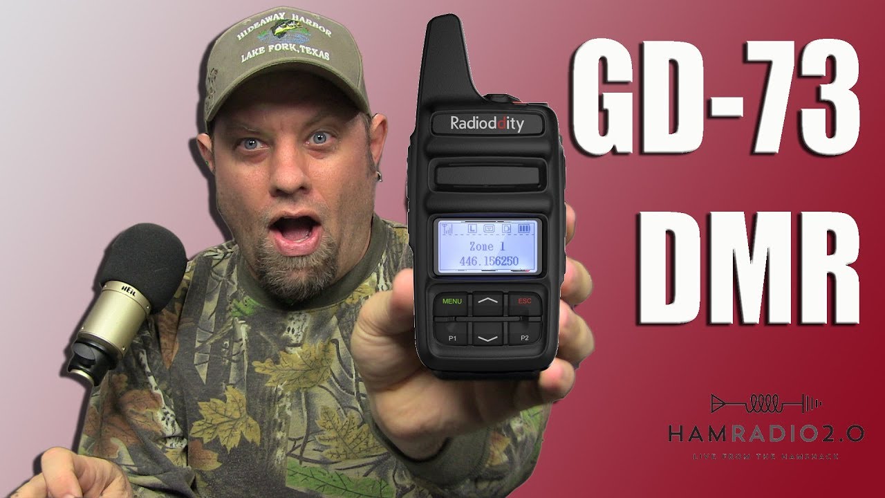 Radioddity GD-73 DMR HT - Programming and Using