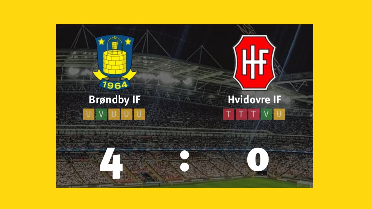 Brøndby IF vs Hvidovre IF 4-0