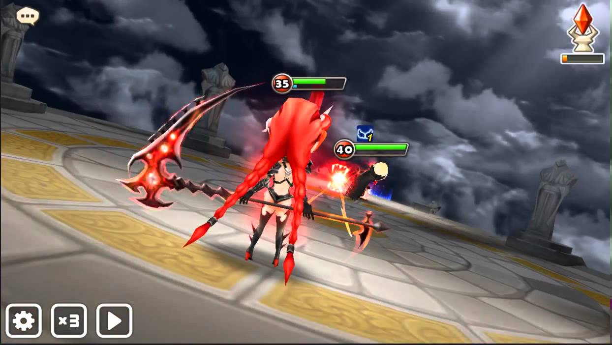 Summoners War : Asima In Arena 3 Hell Lady