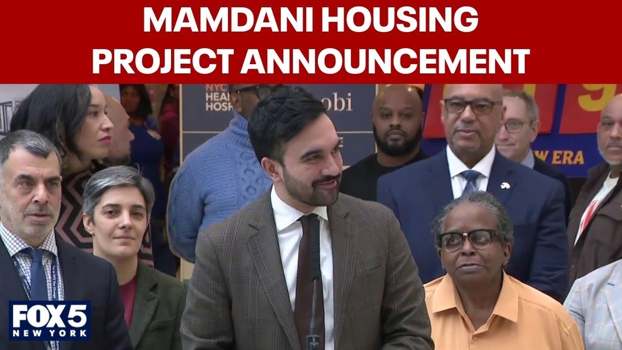 FULL: Mamdani housing project announcement