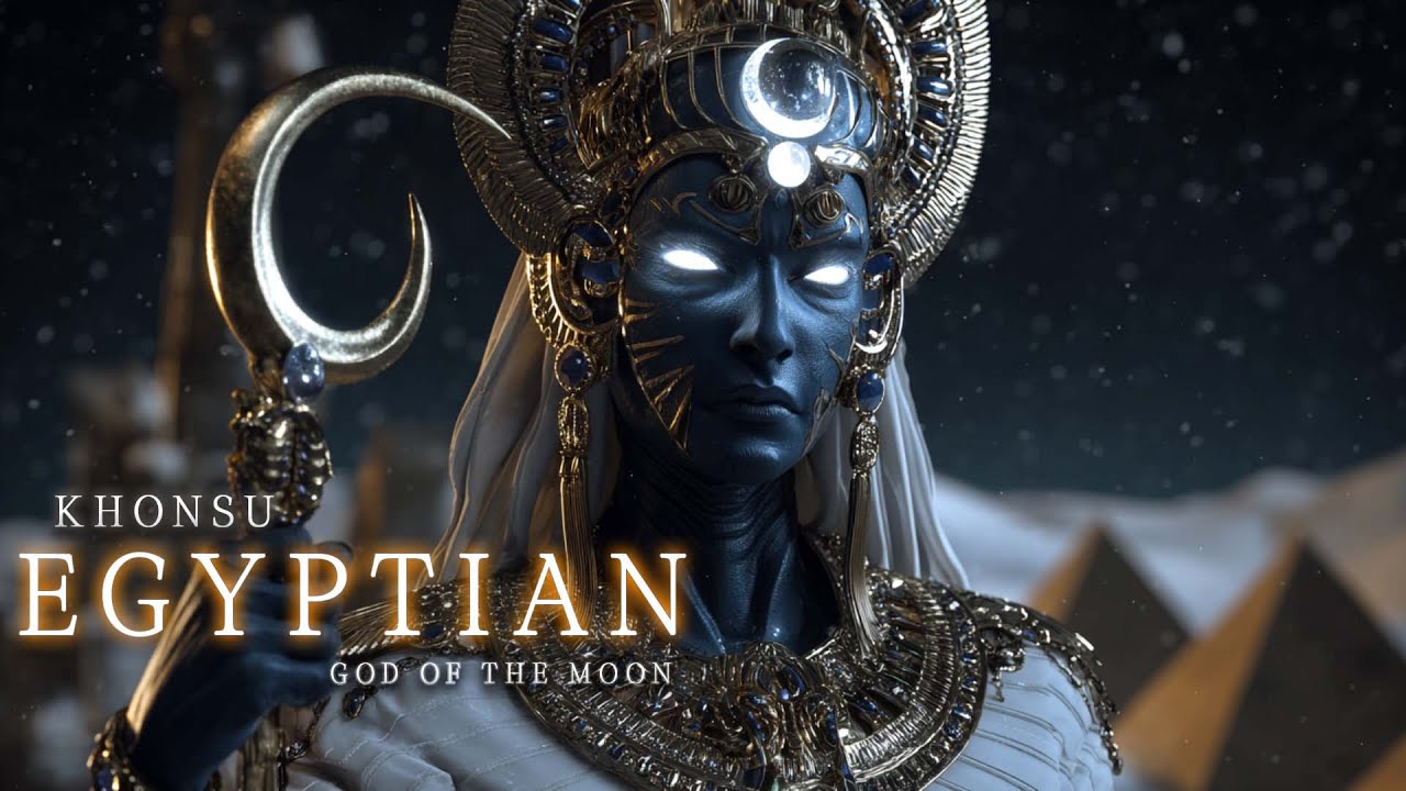 Khonsu - God of the moon | Spiritual Music of Ancient Egypt & Duduk music