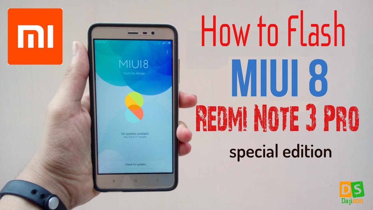 How to flash stock rom on redmi note 3 pro se (kate)