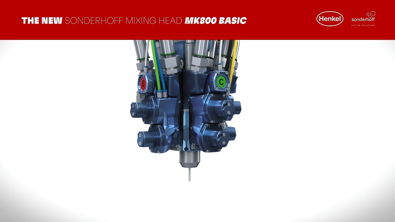 Sonderhoff MK800 mixing head BASIC