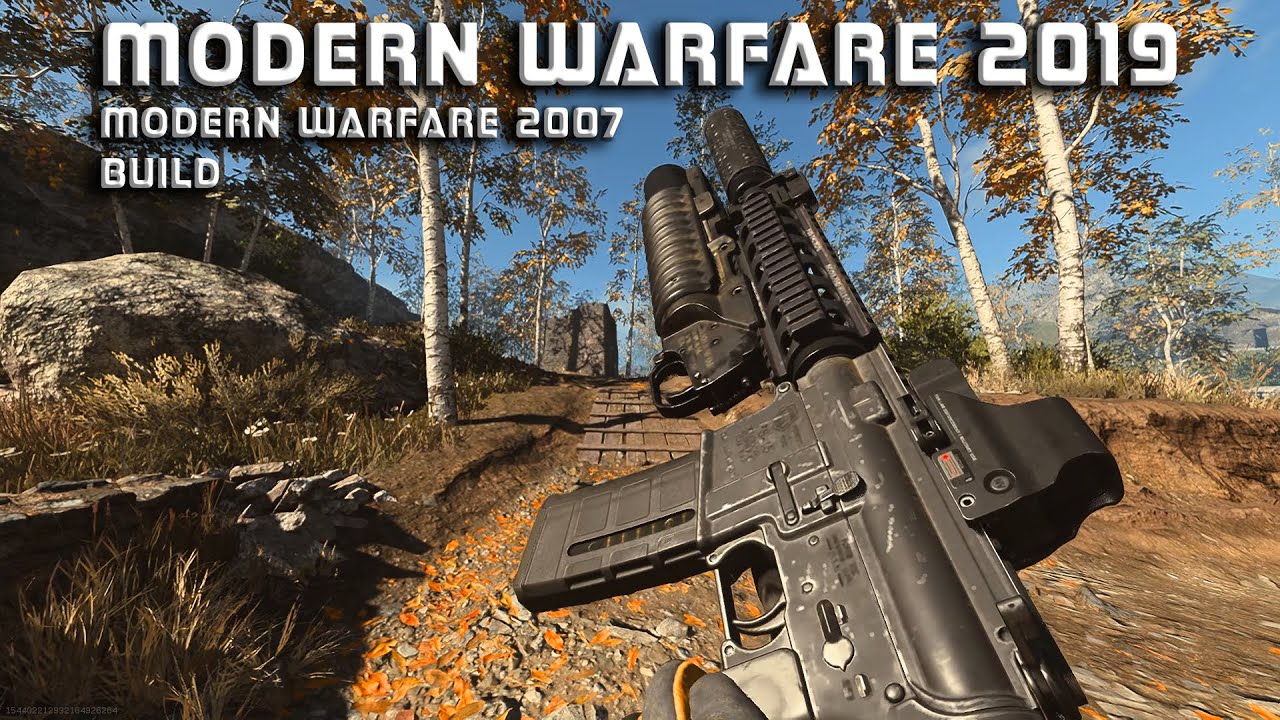 CALL OF DUTY MODERN WARFARE 2019 : MODERN WARFARE 2007 BUILD SHOWCASE 4K