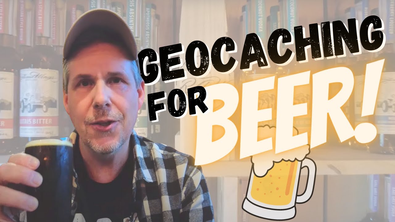 Want to try #geocaching for #beer ? It's a thing. Kind of. Watch and see!