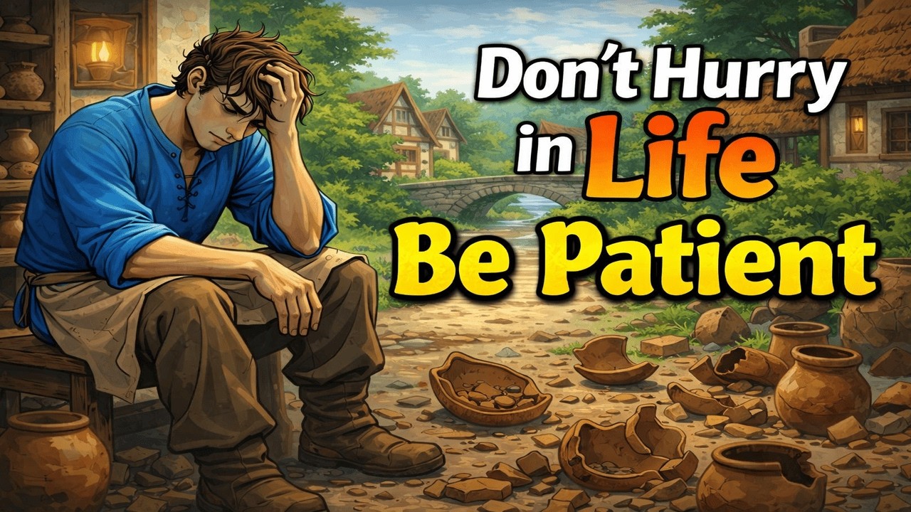 Don’t Hurry in Life  A Powerful Story About Patience