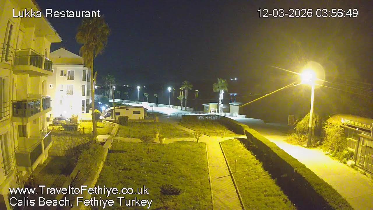 Webcam Live from Calis Beach, Fethiye Turkey | Fethiye webcam