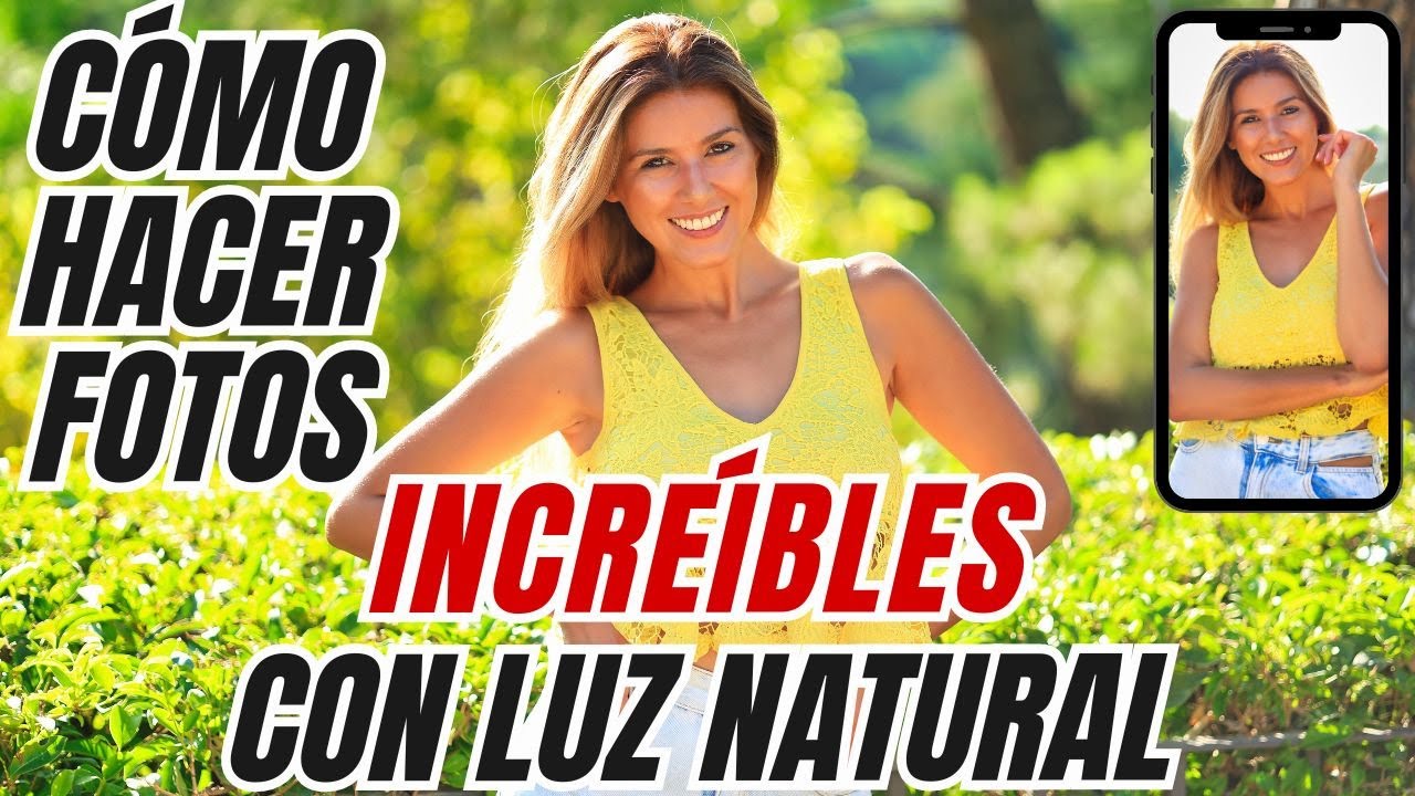 ¿Cómo Hacer Retratos con Luz Natural? 🌞 Making of, Configuración y Edición 📸