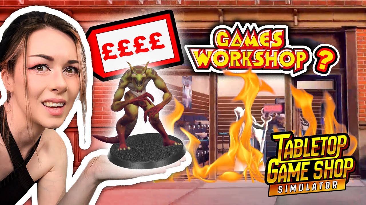 I Tried to get Rich Running a NIGHTMARE Game Shop! | Tabletop Game Shop Simulator