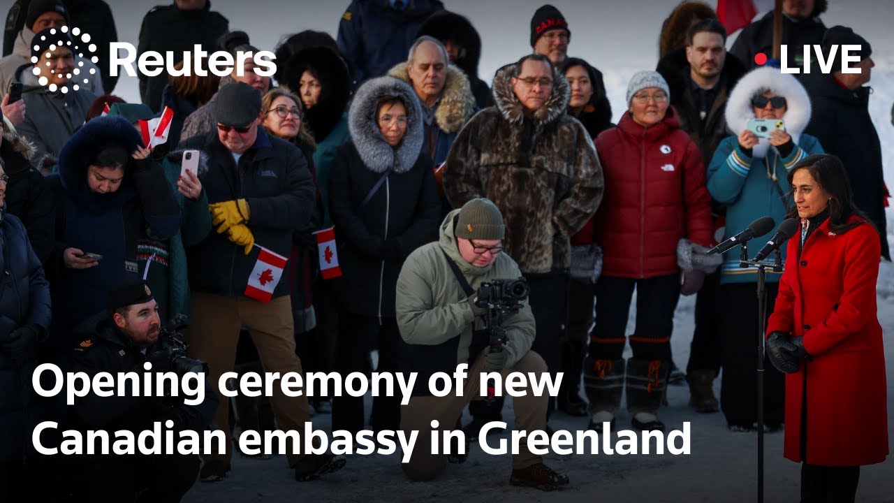 LIVE: Opening ceremony of new Canadian embassy in Greenland