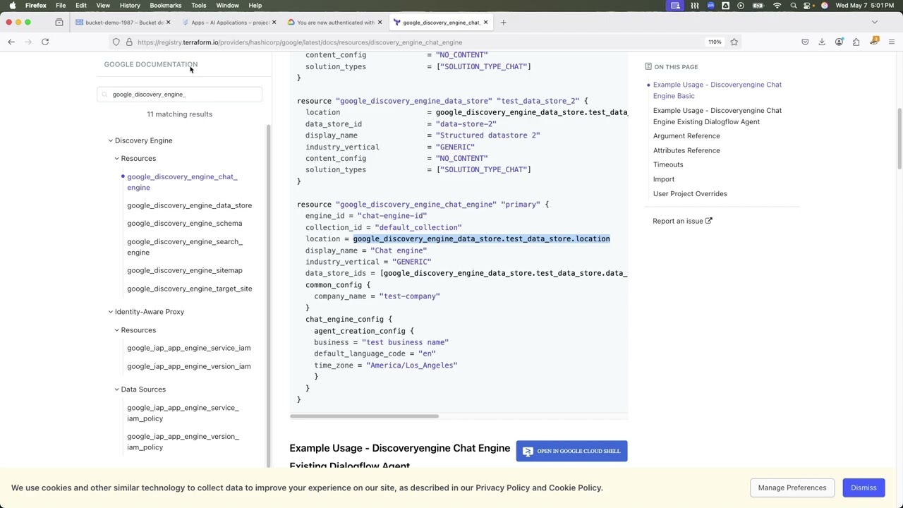 Search App  Deployment   Terraform & Python